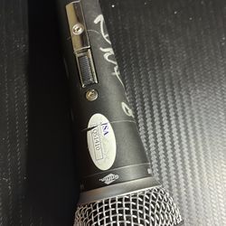 Lmfao signed microphone with COA