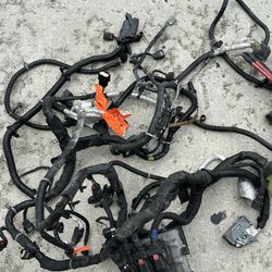 2015 Cadillac Escalade Wiring Harness and ECU. Along With Intake   