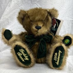 Vintage DAN DEE 100th Anniversary Limited Edition Teddys Talking Bear 2002 Plush