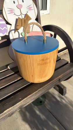 Red Bull Wooden Cooler