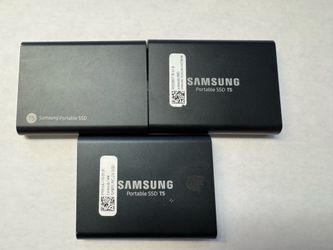 2TB Samsung T5 Portable SSD for Mac/PC/Gaming (Price For Each)