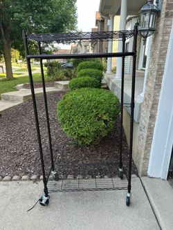 Rolling Garment Rack