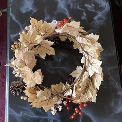 Fall Decoration Wreath