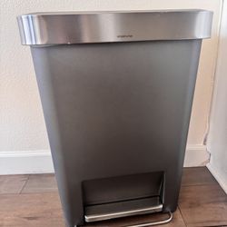 simplehuman Rectangular Step Trash Can
