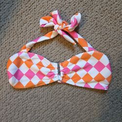 Pink Lily Swim Top Size SMALL