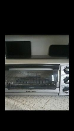 Black and decker toaster oven