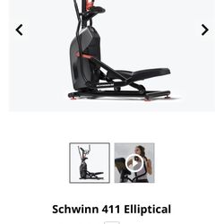 Excellent Condition Low Usage Schwinn Eliptical Workout Machine 