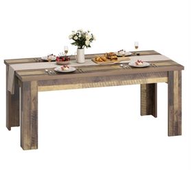 🍽️ BRAND NEW GARVEE FARMHOUSE DINING TABLE – SEATS 4–6