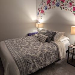 Lamps, Side Tables, Chairs, Little Table, Nectar Adjustable Queen Bed