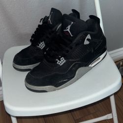 Air Jordan 4 Retro SE 'Black Canvas'