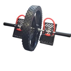 Lifeline Power Wheel for Full-body Functional Fitness (With Foot Straps)