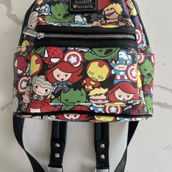 Loungefly X Disney Marvel Avengers Chibi Mini Backpack