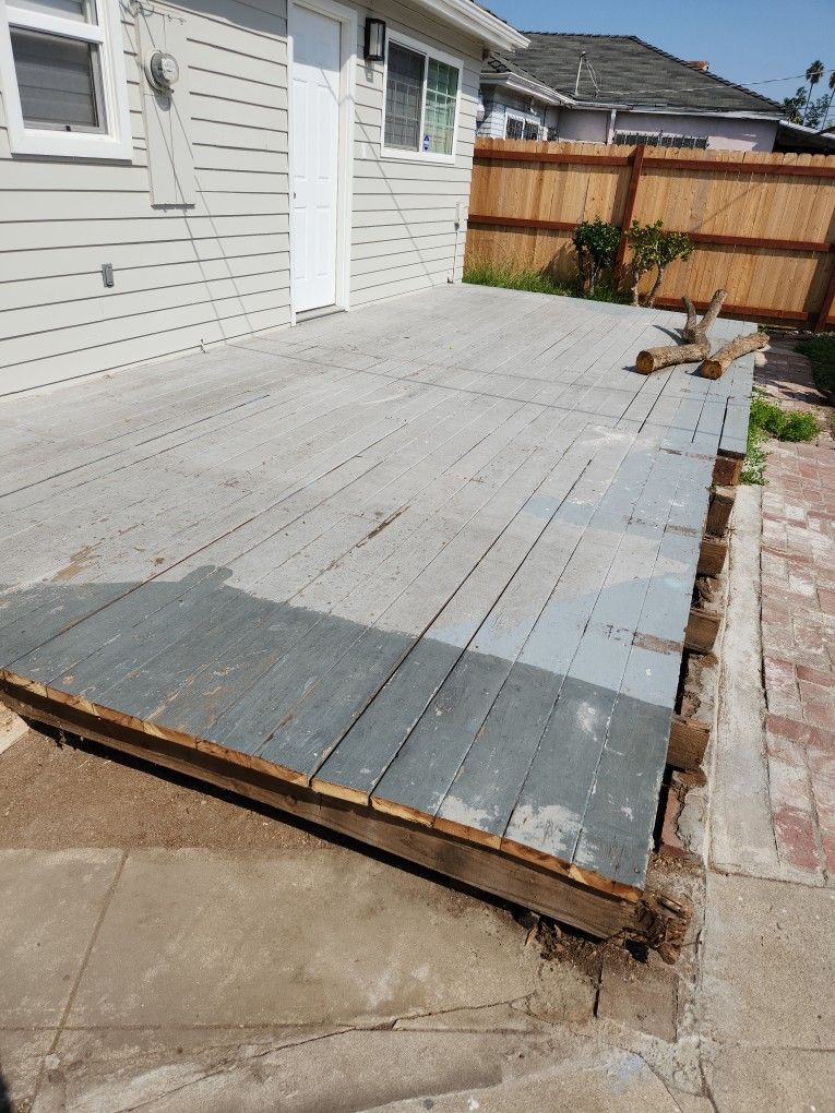 Free Wood. Lumber. Deck