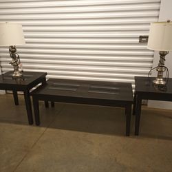 Delivery Available Matching Coffee Table And Side Tables Like New