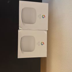 GOOGLE WIFI EXTENDERS UNOPENED 