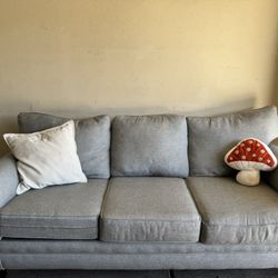 Grey Three Seat Couch