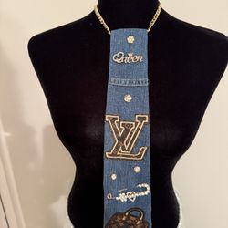 Custom Necktie Necklace, One Of A Kind. $40.