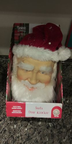 Santa Claus door knocker