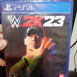 PS4 Game W2k23 Brand New 
