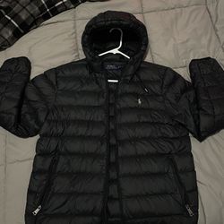 (Medium) Polo Ralph Lauren Packable Hooded Jacket Coat Puffer