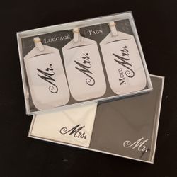 Lillian Rose Mr. & Mrs. Travel Set