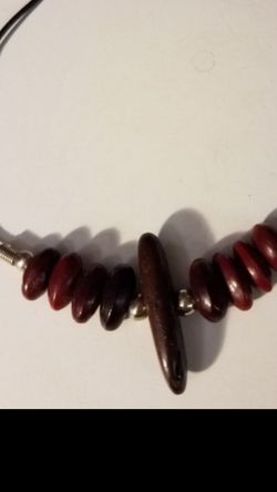 Bean necklace genuine