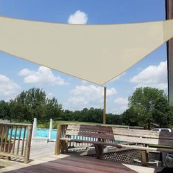 Pool Patio Shade Sail 21' x 21' x 21'