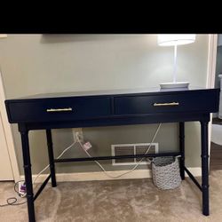Opalhouse Oslari Painted Writing Desk in blue