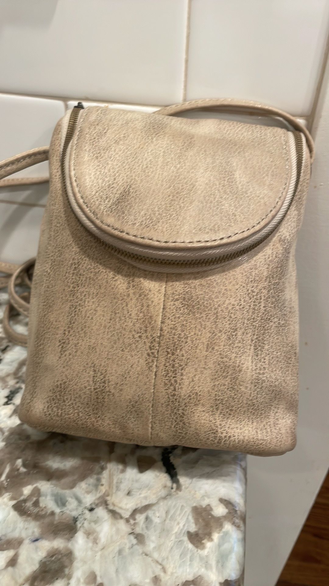 Hobo Small Leather Crossbody Bag