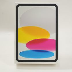 New WiFi Only Apple iPad 10th Gen 64GB Silver MPQ03LL/A