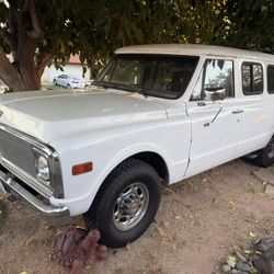 1969 Chevy Suburban Classic Truck 350 V8 T400 Trans 