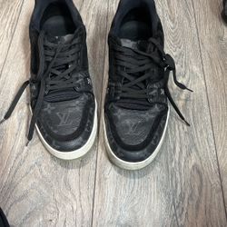 Lv Trainer Shoes, Size 10 1/2 No Box
