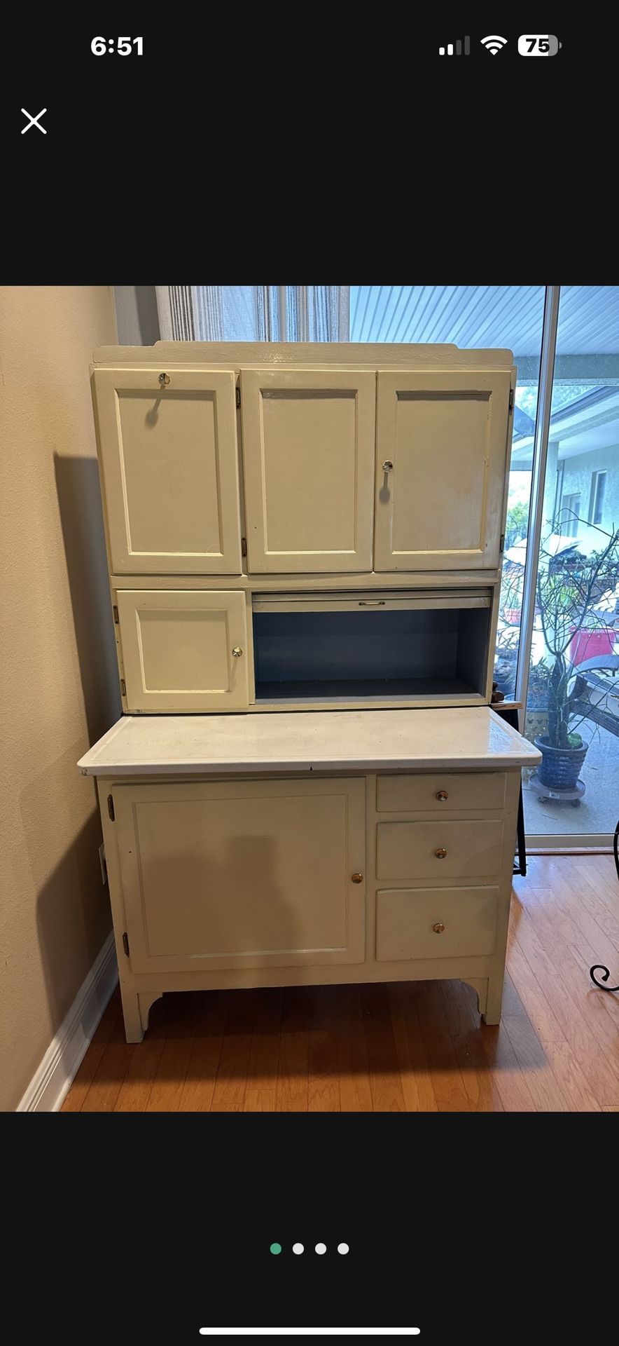 Restored Hoosier Cabinet