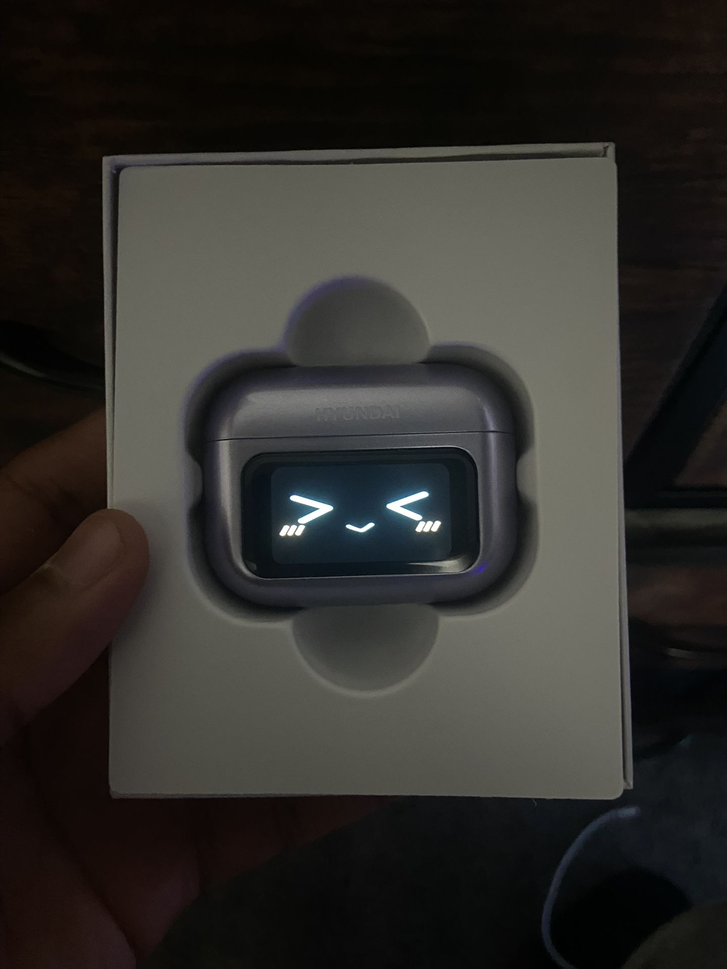 π§ HYUNDAI M100 Purple True Wireless Earphones β Brand New!