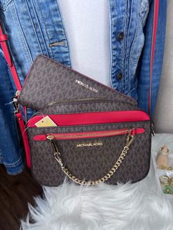 Michael Kors jet set with matching wallet