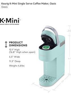 Keurig K-Mini Single Serve Coffee Maker Oasis