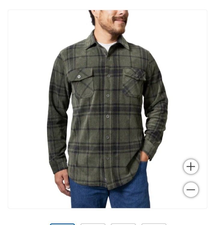 Freedom Foundry Men's Plaid Flannel Shirt 