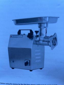 Commercial meat grinder for $80