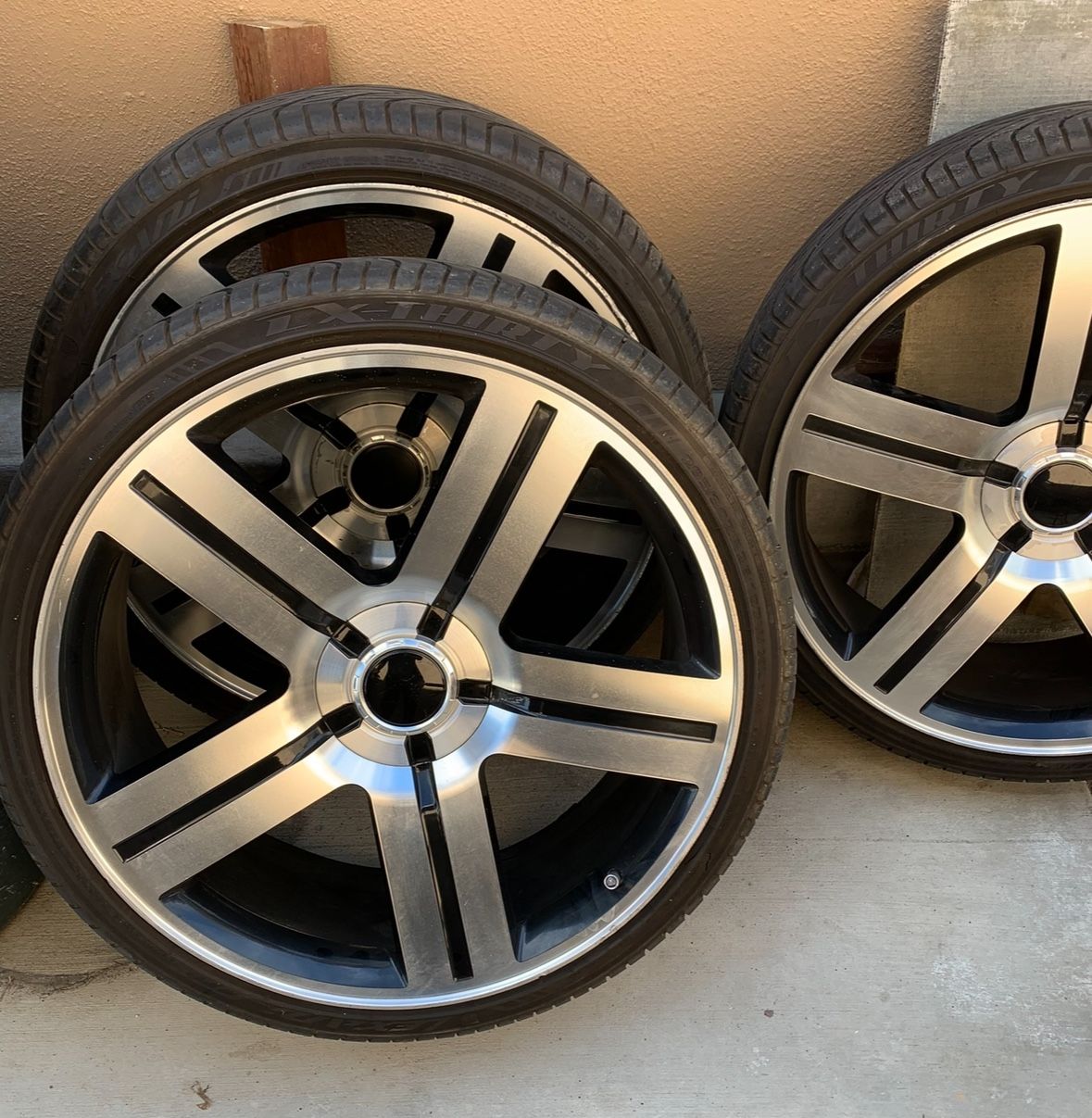 26” Texas Rims Fits chevrolet 6 Lug