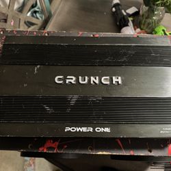 Crunch 2000w Monoblock Amp