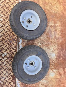 Wheels And Tires For Dolley Cart Pressure Washer 