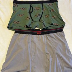 2 Lg Boxer Briefs 