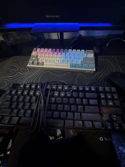 Red dragon Key board Red RGB