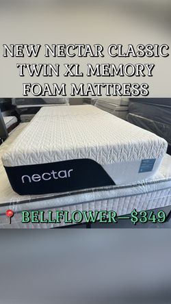NEW NECTAR CLASSIC TWIN XL MEMORY FOAM MATTRESS
