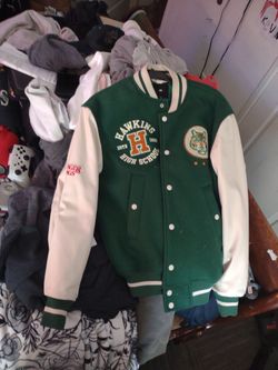 Stranger things letterman jacket adult small