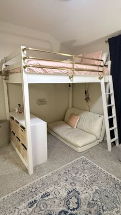 Pottery barn teen loft bed