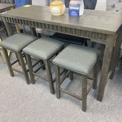 4 Pc Bar Set $299