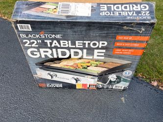 22 inch Blackstone table top grill