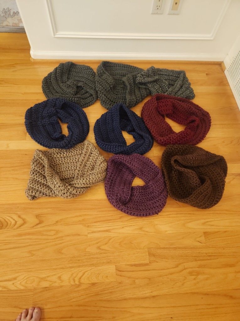 NEW! Infinity Neck Scarf  $2. Each Warm Accessories Christmas Gift