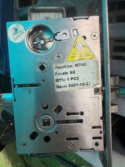 Commercial Door Lock Latch Mechanism M745 SS
